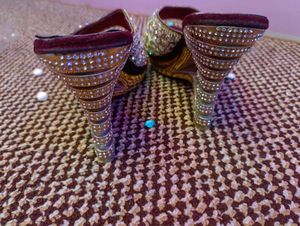 New Bridal Embellished Party Heels