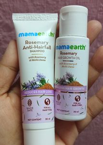 🌸120 RS Only 😯MAMAEARTH Rosemary Combo