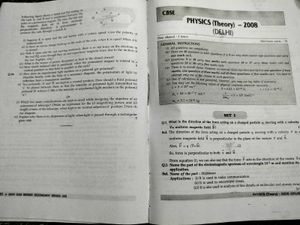 Physics Past 7 Years Solved Question Papers XII