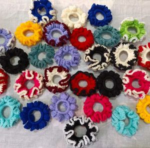 Handmade Crochet Hair Accessories Set