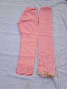 Elegant Pink Embroidered Kurta Set