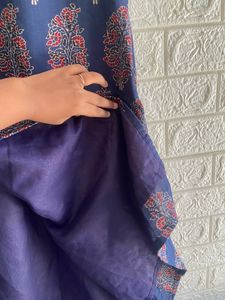 Stiched Cotton Kurta With Lining