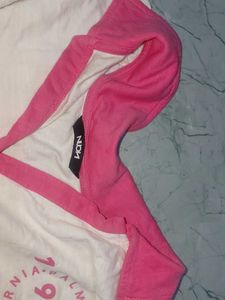 Cute Pink &amp; White T-Shirt