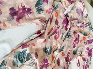 Floral Print Pajama Set