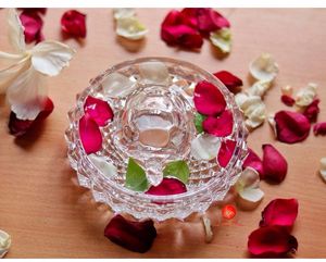 Crystal Turtle with Plate Showpiece for Good Luck