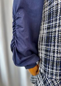 Chic Plaid Tweed Dress
