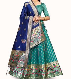 Silk Lehenga Choli