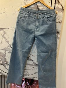 Blue Straight Fit Denims