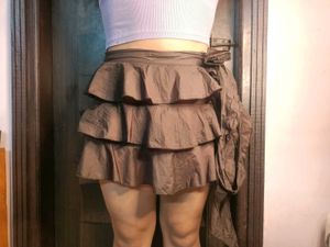 Tiered Ruffle Skirt