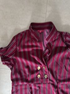 Stylish Striped Women's Dress