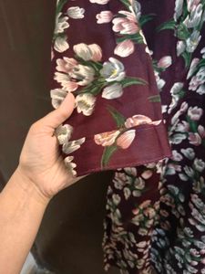 Floral Print Kurta