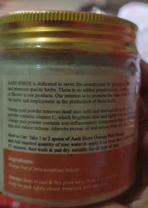 Aadi Shree Orange Peel Powder