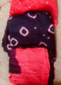 Bandhani Dress Materials (duptta /top bottom)