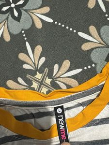 basic daily wardrobe stripped crop tea
