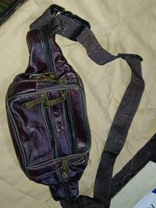 Stylish Leather Waist Bag