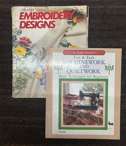 Creative Embroidery & Machine Quilting Books