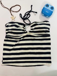 Ocean Club Halter neck padded top