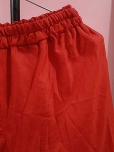 Comfy Red Shorts