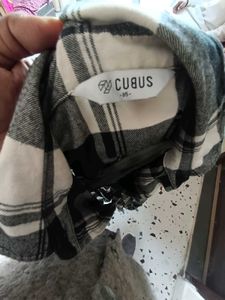 Trendy Plaid Flannel oversized Shirt graphic