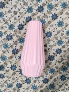 Minimalist Pink Geometric Decor Vase