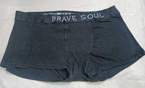 Brave Soul Men's Black Boxer Briefs 🧡