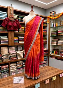 satin silk saree or blouse