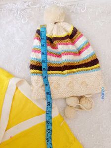 Cute Yellow Kids Cardigan Sweater