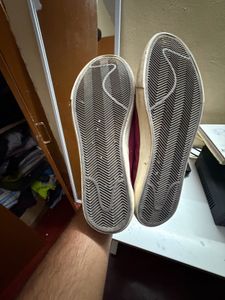 Maroon Canvas Sneakers flying machine