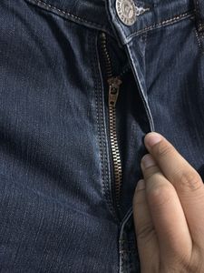 Dark Wash Classic Straight Leg Jeans