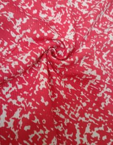 Stylish Red Printed Tunic Top