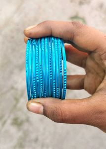 Beautiful Peacock Blue 💙 Colour Bangles