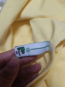 Elegant Yellow Sleeveless Wrap Dress