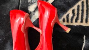 Red Pointed Toe Heels