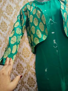 Green Salwar Kameez Suit