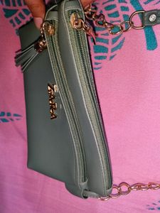 Zara Olive Crossbody Bag