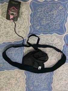 Men Black Transparent Thong