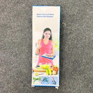 2 Pieces Multi-Blade Herb Scissors Set
