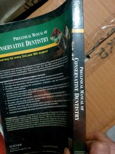 Preclinical Manual of Conservative Dentistry
