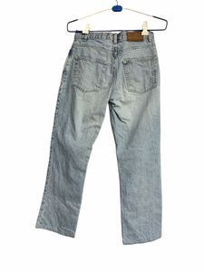 DKNY Light Wash Straight Leg Jeans