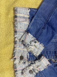 perfect patchwork denim jacket