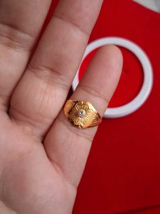 Gold Ring with Stone for kids