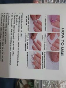 Nails: Cute Press-On Nail Set