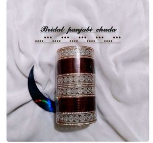 Red brown panjabi chuda ✨✨