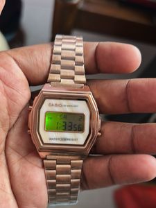 Casio Rose Gold Digital Watch