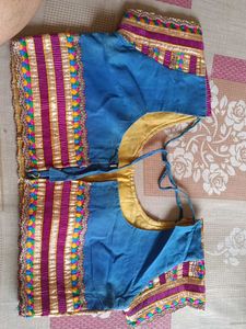 Embroidered Silk Blouse