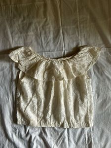 Off-Shoulder Lace Top