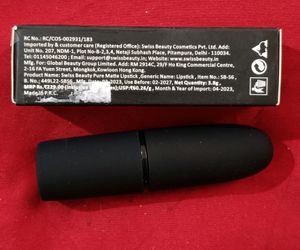 Swiss Beauty Pure Matte Lipstick ( Orange Red )