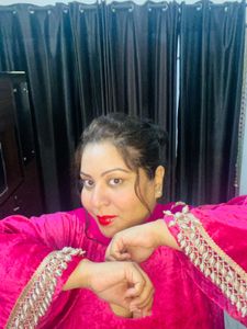 New Velvet Designer Kurti designed by me