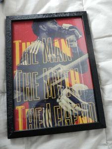Virat Kohli A4 Sized Framed Poster