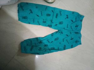 Blue Floral Print Kurta